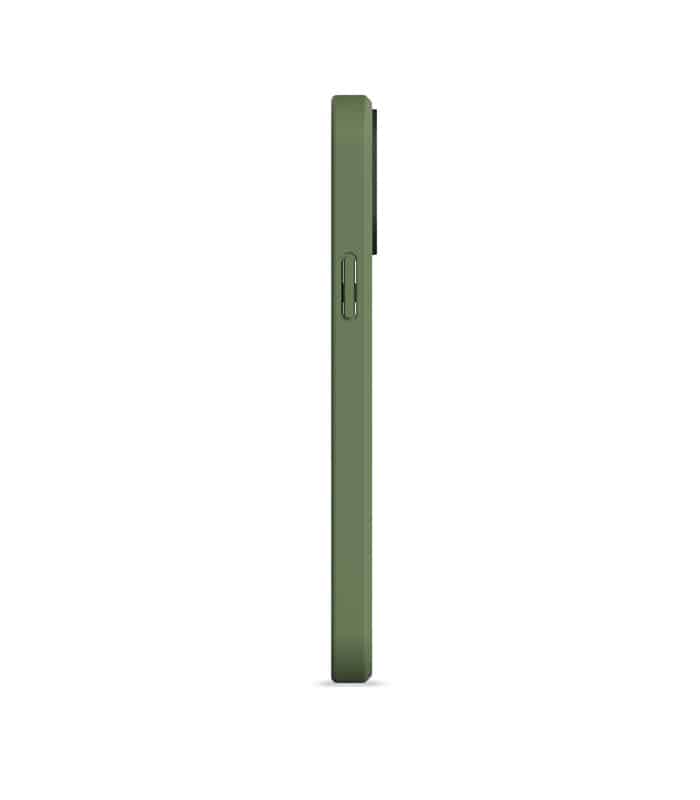 green-case-side iPhone 12 Pro Moment Case – Olive - Image 2